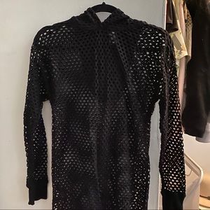 Black Mesh Dress